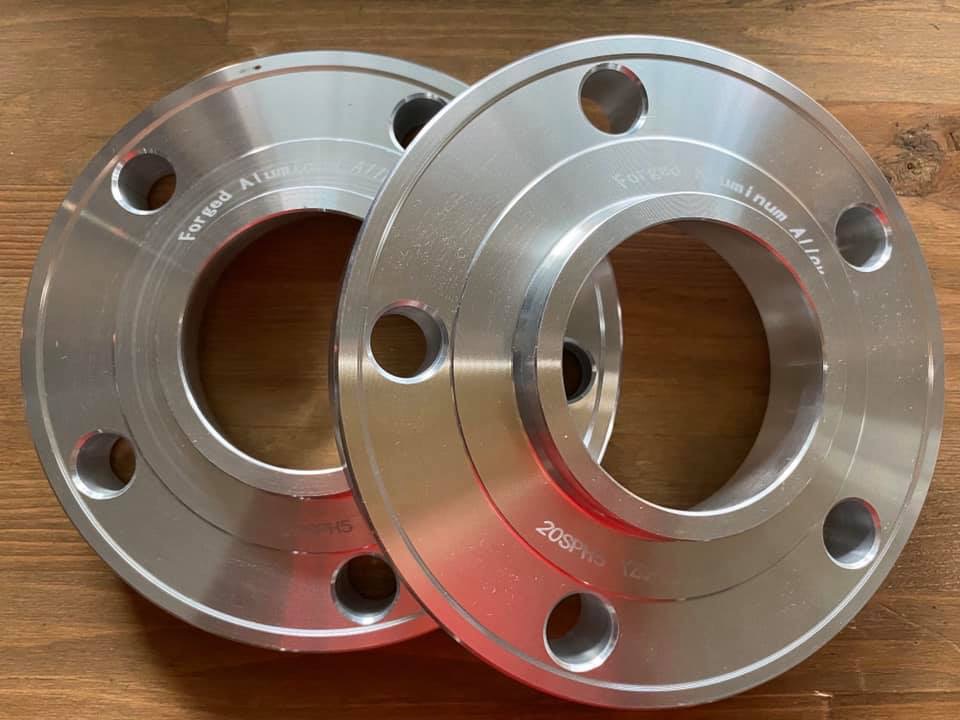 Spacer BMW 5x120 cb72.6  หนา 20mm. Aluminum Forged  6061 T6