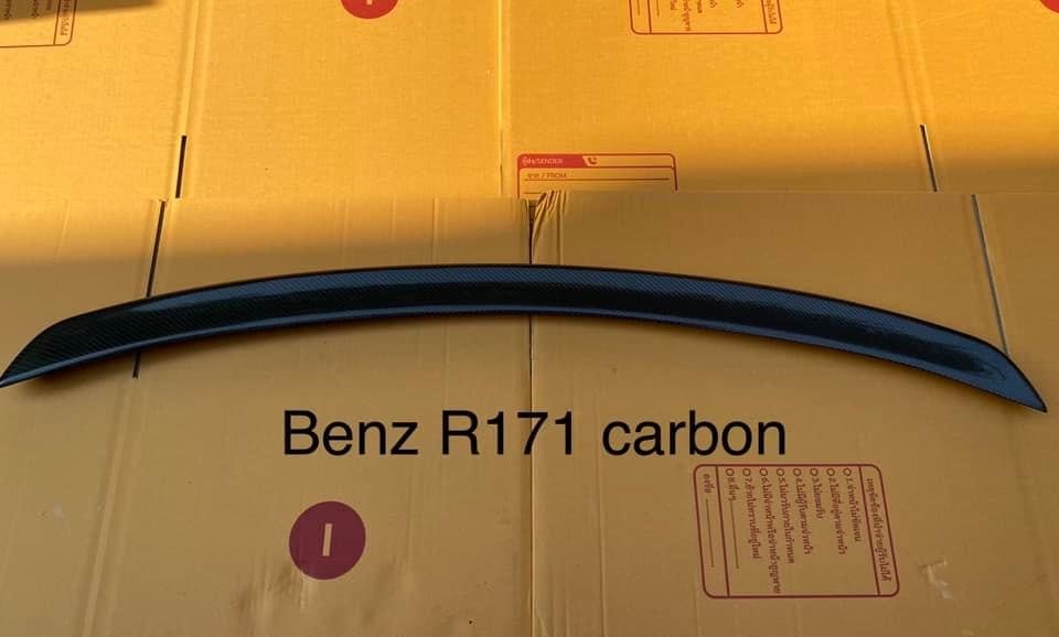 Benz R171 SLK-class  spoiler Carbon (ของใหม่)จากโรงงาน